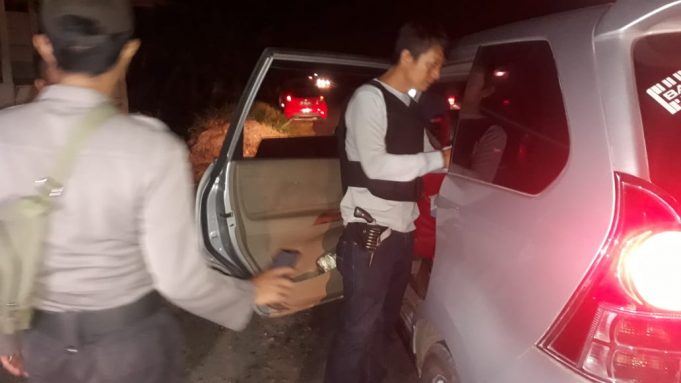 Kapolsek Lolayan pimpin Razia Miras & Sajam antisipasi pengucapan Dumoga
