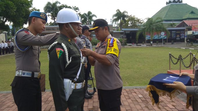 Polres Kotamobagu gelar pasukan awali Operasi Zebra Samrat 2019
