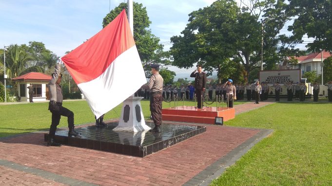 Polres Kotamobagu peringati Hari Sumpah Pemuda ke-91 tahun 2019