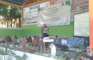 Peringati Maulid Nabi Da’i Kamtibmas ceramah dan Binluh cegah kenakalan remaja.
