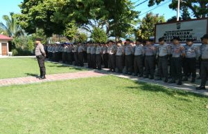 Polres Kotamobagu kerahkan sebanyak 218 Personil amankan Pilsang di Kabupaten Bolmong