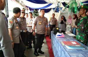 Diketuai Jendral bintang satu, Pemeriksaan kesiapan pengamanan Operasi Lilin di Polres Kotamobagu mendapat apresiasi dari Team Supervisi