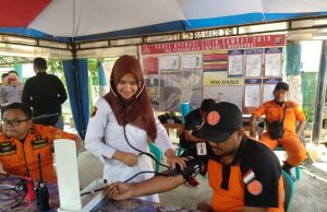 Kontrol kesehatan personil pengamanan Operasi lilin 2019, Klinik Pratama Polres Kotamobagu giatkan Rikkeslap.