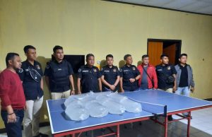10 kantong Miras jenis Cap Tikus diamankan saat operasi rutin Polsek Kotamobagu