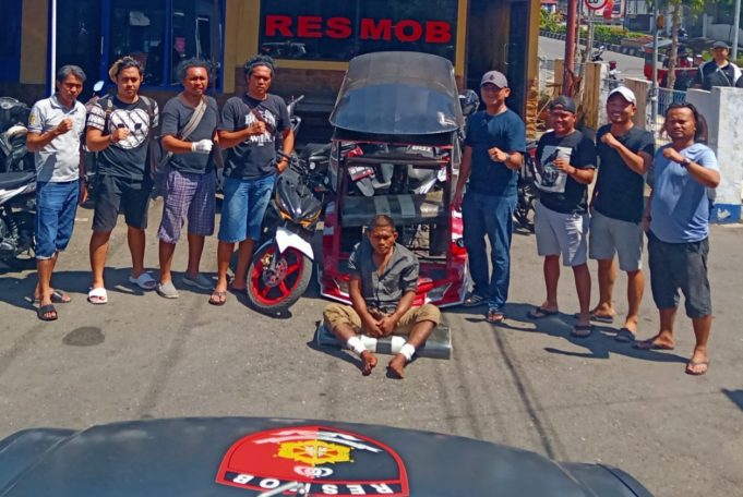 Residivis specialis Curanmor, Curanik, & Curas, berhasil di ciduk specialis tindak kriminal (Resmob).