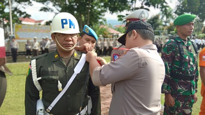 Gelar pasukan operasi “Lilin Samrat 2019” Polres Kotamobagu siap amanakan Natal & pergantian tahun