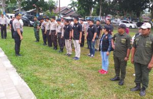 Amankan Pilsang antar waktu Desa Bungko, Polsek Kotamobagu turunkan 21 personil pengamanan
