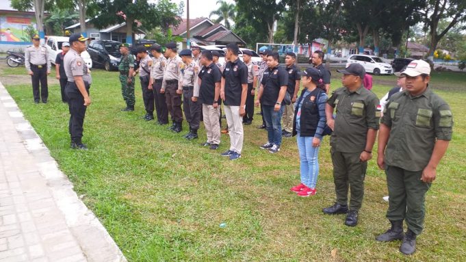 Amankan Pilsang antar waktu Desa Bungko, Polsek Kotamobagu turunkan 21 personil pengamanan