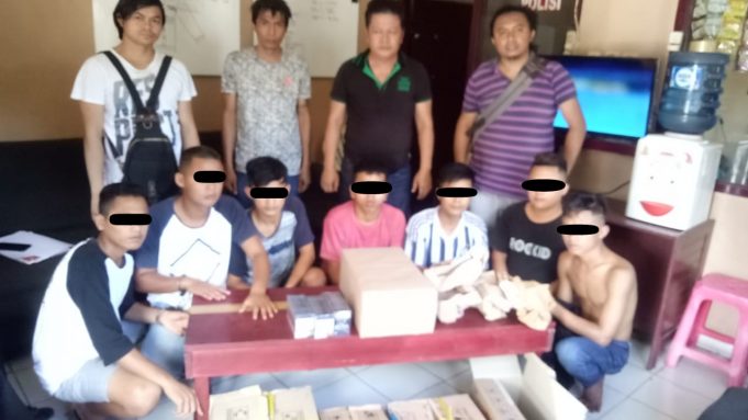 Komplotan pencurian rokok Kios 23 Maret akhirnya ditangkap Tim Resmob