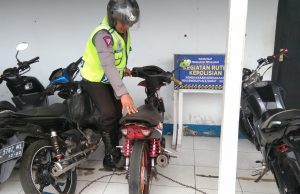 Jadikan “Jalur dua” arena balap liar dadakan, Kasat Lantas buat para Pelaku kocar-kacir.