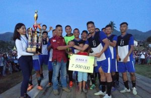 Kapolsek Passi pimpin pengamanan Final dan penutupan turnamen Sepak Bola Pangian Barat Cup 2020