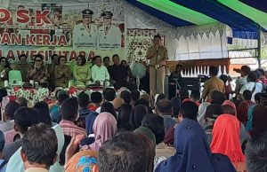 Polsek Lolayan Bantu Pengamanan Kunjungan kerja Gubernur Sulut di Desa Kopandakan 2