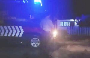 Sat Binmas Polres Kotamobagu ingatkan umat Kristiani warga Tumobui beribadah