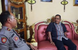 Wakapolsek Lolayan sambangi Ketua MUI Bolaang Mongondow