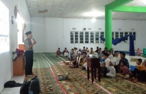 Sambangi Desa Bilalang 3, Da’i Kamtibmas ajak tolak Hoax jelang Pilkada 2020