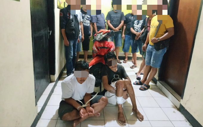 Salut,,!!! Tidak lebih dari 24 jam, dua Pelaku Curanmor ditangkap di Desa Insil.