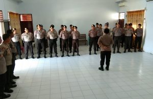 Usai diresmikan, Team Khusus Anoa Polres Kotamobagu siap Action jaga stabilitas Kamtibmas.