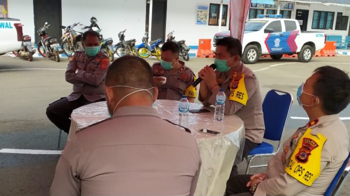 Anev sekaligus Coffee Morning ala Polres Kotamobagu