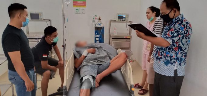 Bersenggolan saat menyalip Motor, Dua Remaja Kobo Besar terlibat Laka Lantas, satu korban meninggal di TKP