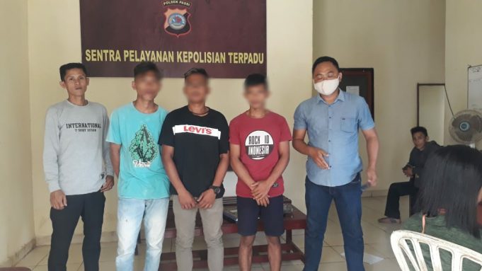 Antisipasi situasi, Polsek Passi amankan para pelaku penganiayaan secara bersama-sama