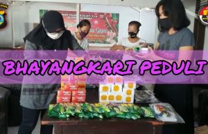 Bhayangkari Cabang Kotamobagu Beri Bantuan Suplemen kepada Personil Polri