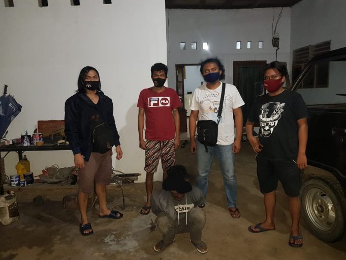 Sigap!, Team Resmob bekuk TO Polda Sulut di Desa Tungoi 1.
