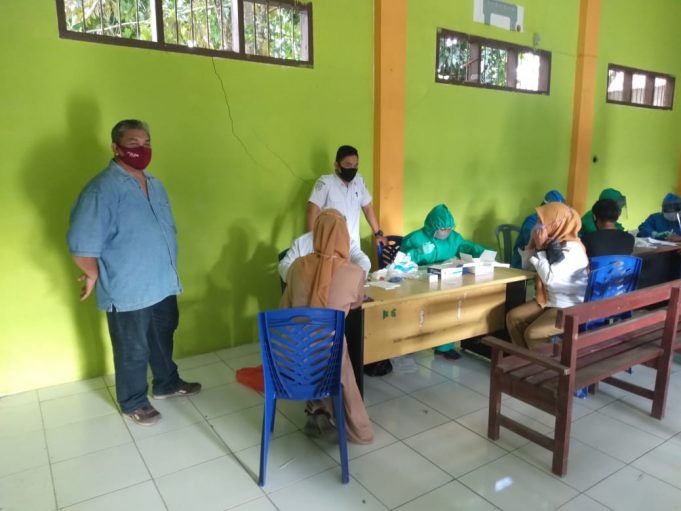Deteksi dini, Sat Intelkam hadiri kegiatan Rapid Test Penyelenggara Pemilukada di Kota Kotamobagu.