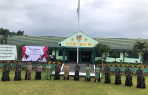 Jalin sinergitas Wakapolres hadiri kegiatan kunjungan kerja Danrem 131/Santiago.