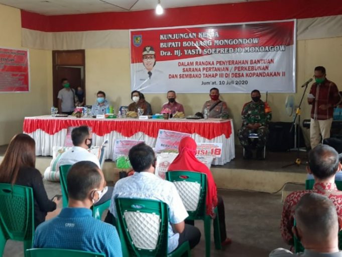 Kapolres Kotamobagu Apresiasi Program Pemberian Bantuan oleh Bupati Bolmong