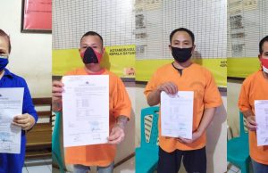 8 Pelaku Peti Potolo diserahkan ke Kejaksaan Negeri Kotamobagu