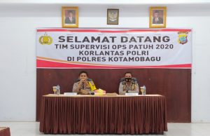Polres Kotamobagu Terima Kunjungan Tim Supervisi Korlantas Polri