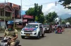 Operasi Yustisi Polres Kotamobagu hari ke-12, dilaksanakan dengan cara Mobile