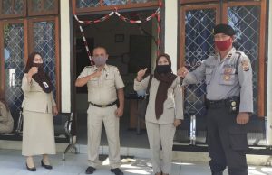 Peduli bahaya covid-19, Kapolsubsektor Kotamobagu Utara laksanakan Operasi Yustisi