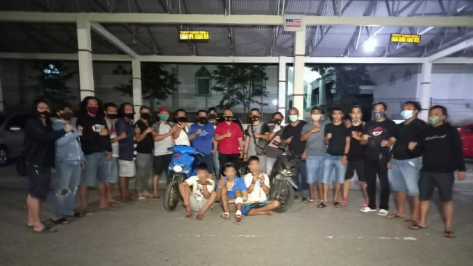 Tim Resmob Polres Kotamobagu berhasil mengamankan pelaku Curanmor lintas Kabupaten