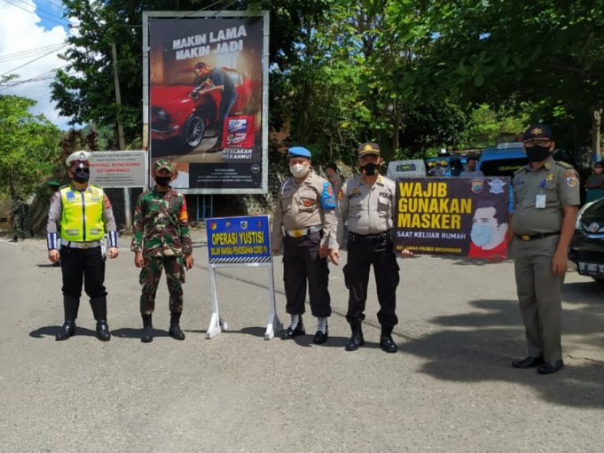 Operasi Yustisi hari ke-9 kembali menyasar Terminal Bonawang Kotamobagu