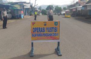 Operasi Yustisi Covid-19, Polsek Kotamobagu laksanakan di 7 titik