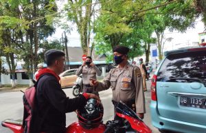 Masuki minggu terakhir Operasi Yustisi jumlah pelanggar tidak menggunakan masker semakin berkurang.