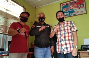Jalin sinergitas dan kemitraan antara Kepolisian dan Media, Kasubbag Humas Sambangi PWI Kotamobagu