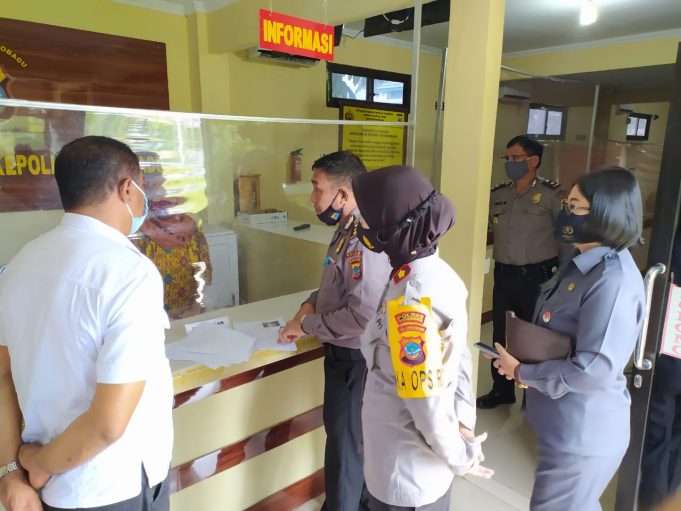 Polres Kotamobagu terima kunjungan Tim RBP Ro Rena Polda Sulut