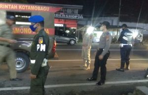 Polres Kotamobagu bersama TNI dan Pemkot Kotamobagu himbau masyarakat taati Protokol Covid-19