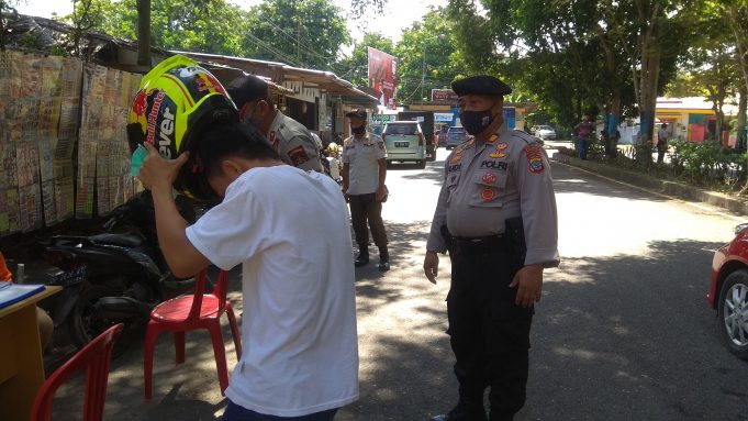 Ops Yustisi Covid-19 Polres Kotamobagu, 29 orang terjaring tak Pakai Masker