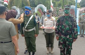 Hadiri apel Ops Yustisi oleh Walikota Kotamobagu, Kasat Binmas akui siap maksimalkan himbauan Prokes
