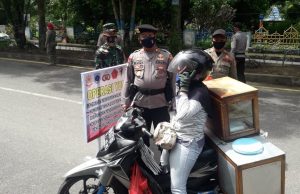 48 Orang terjaring Ops Yustisi Covid-19, kerja bakti hingga sanksi denda diberlakukan