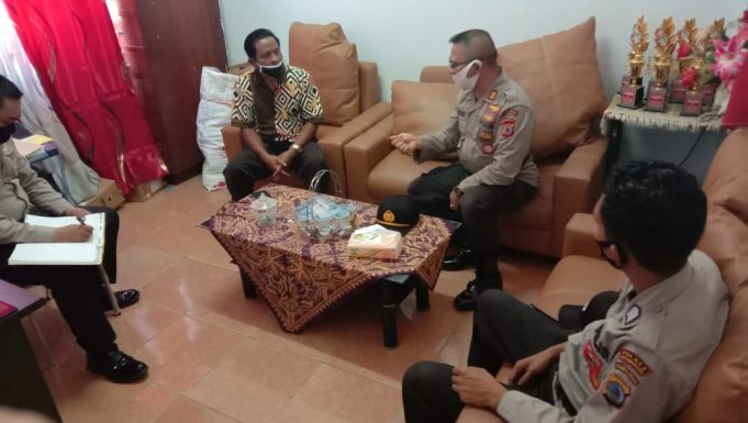 Sambang ke sekolah SMA, Kasat Binmas himbau Siswa tak ikut Unras di jalan