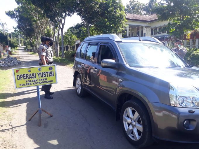 Hari ke-42 ops Yustisi, polsek passi kembali lakukan ops, warga mulai patuh Prokes