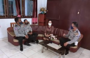 Cegah Covid-19, Sat Lantas Polres Kotamobagu himbau agar tidak melakukan Konvoi Sinterklas