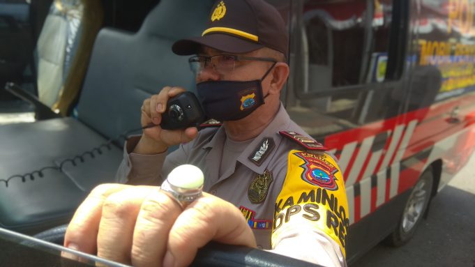 Kasat Binmas Himbau Warga Kotamobagu Taati Protokol Covid-19 saat beraktivitas