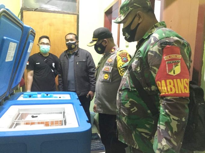 Vaksin Covid-19 tiba, Polres Kotamobagu amankan distribusi hingga pelaksanaan Vaksinasi