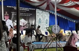 Kapolres Kotamobagu hadiri kegiatan pembukaan seleksi STQH Ke-VII tingkat Kota Kotamobagu.
