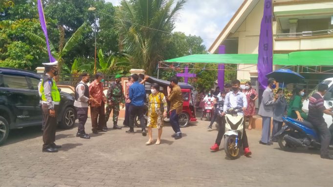 Negara menjamin keamanan setiap Umat dalam beribadah, Prasetya: ‘Polres Kotamobagu siap!’.